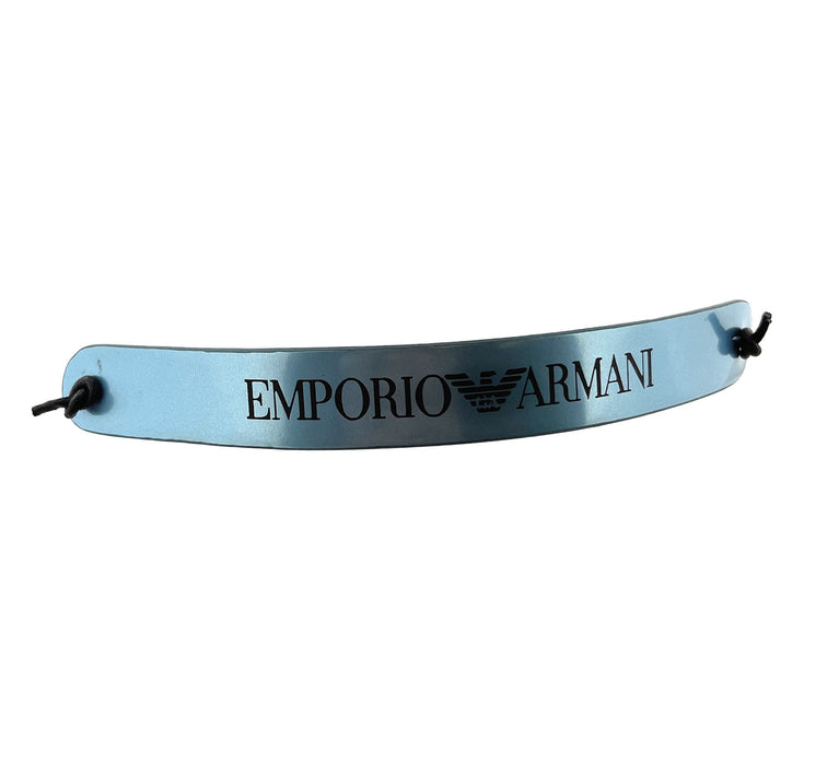 Emporio Armani Blue Rubber Eyewear Strap