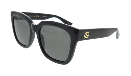 Gucci GG1338S-001 Black Smoke Square Sunglasses