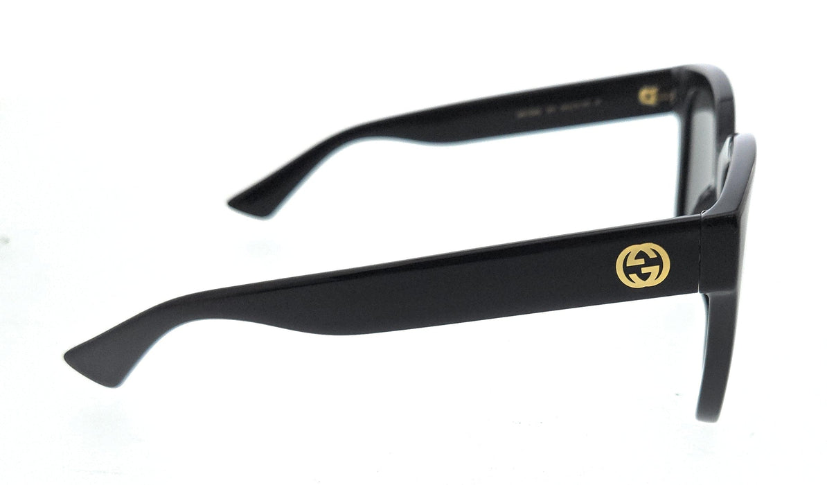 Gucci GG1338S-001 Black Smoke Square Sunglasses