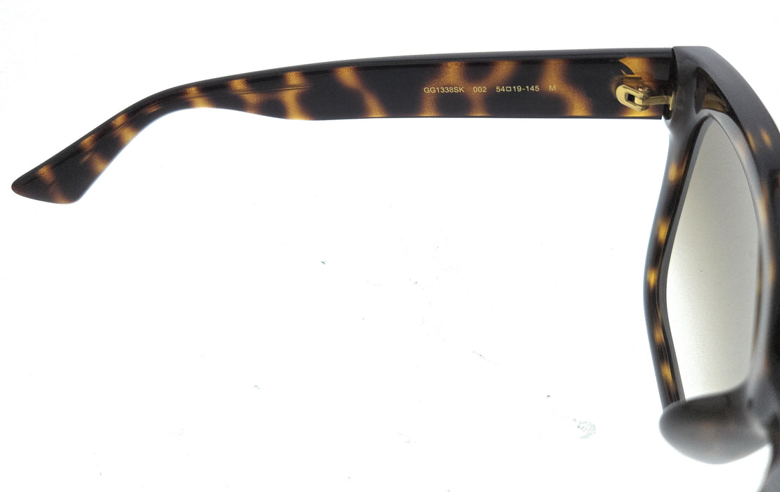 Gucci GG1338SK-002 Havana Brown Square Sunglasses