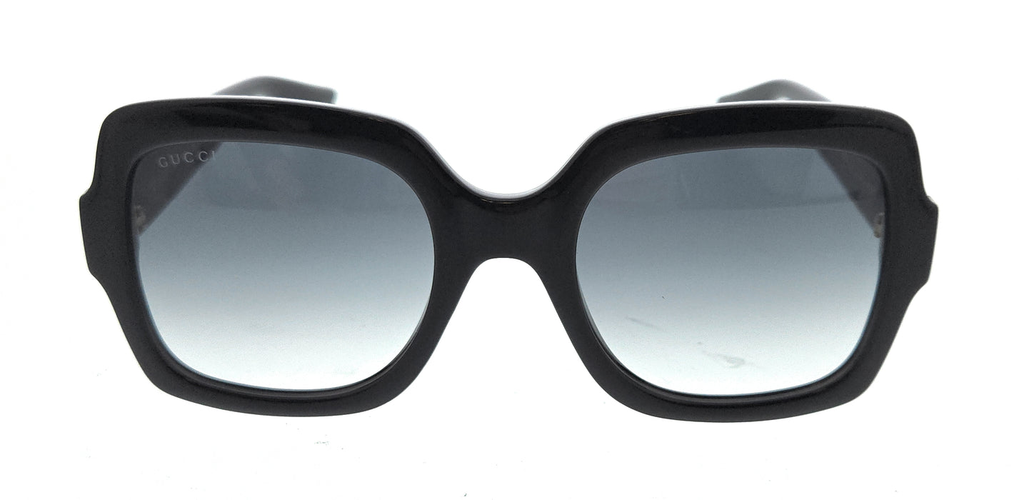 Gucci GG1337S-001 Black Grey Square Sunglasses