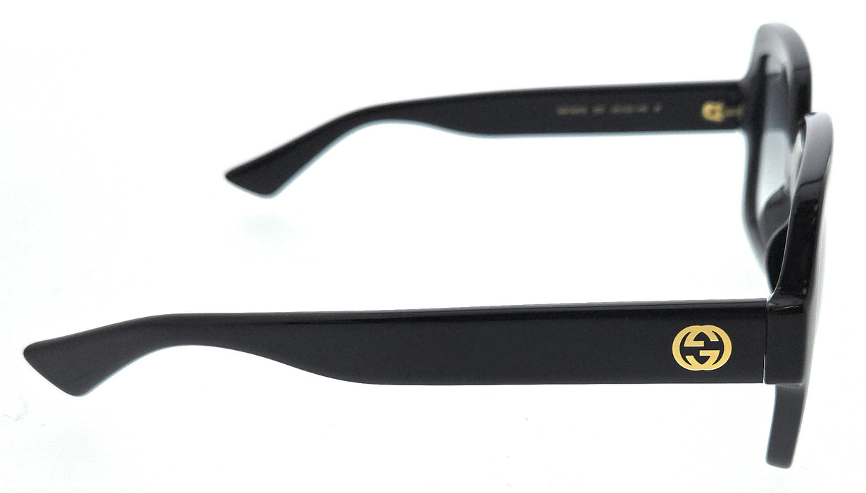 Gucci GG1337S-001 Black Grey Square Sunglasses