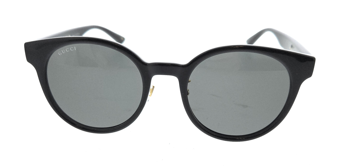 Gucci GG1339SK-001 Black Smoke Round Sunglasses