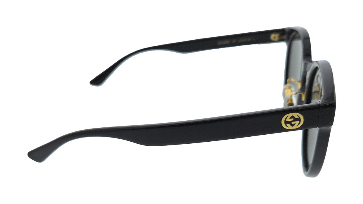 Gucci GG1339SK-001 Black Smoke Round Sunglasses