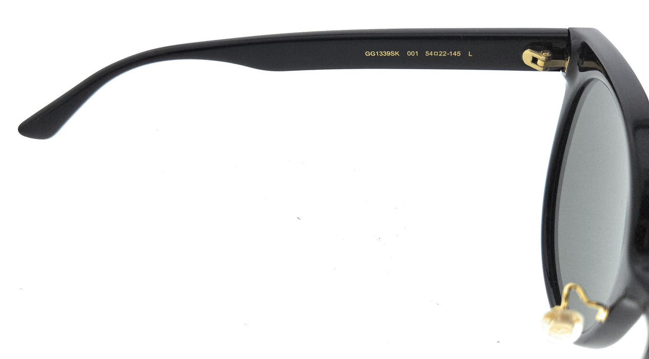 Gucci GG1339SK-001 Black Smoke Round Sunglasses