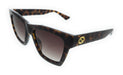 Gucci GG1714S-002 Havana Brown Square Sunglasses