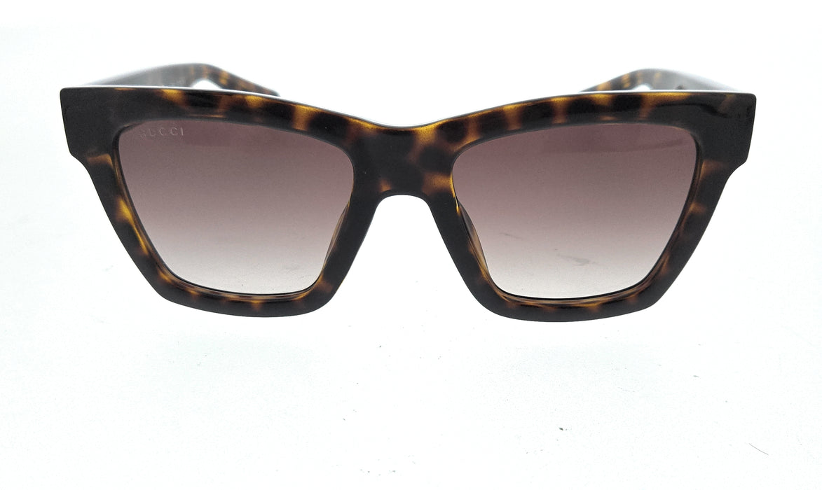 Gucci GG1714S-002 Havana Brown Square Sunglasses