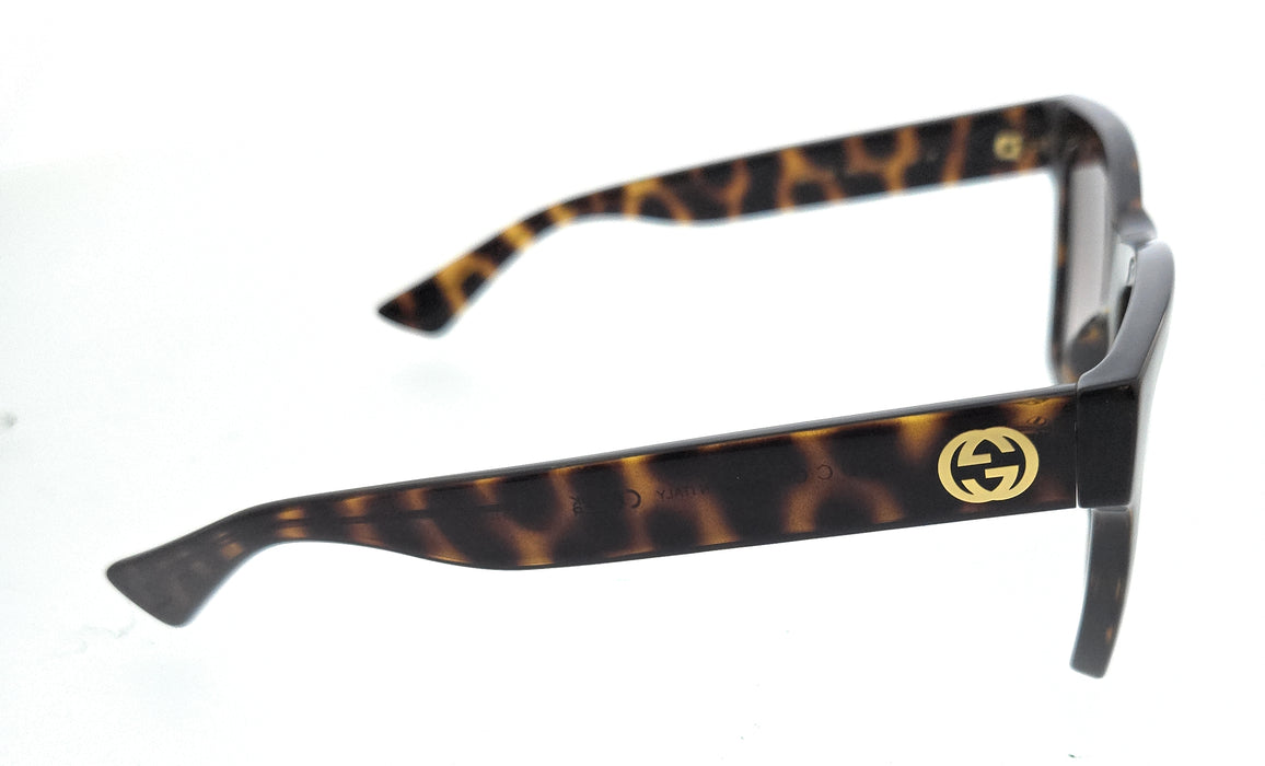 Gucci GG1714S-002 Havana Brown Square Sunglasses
