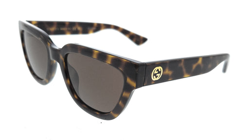 Gucci GG1578S-002 Havana Brown Rectangle Sunglasses