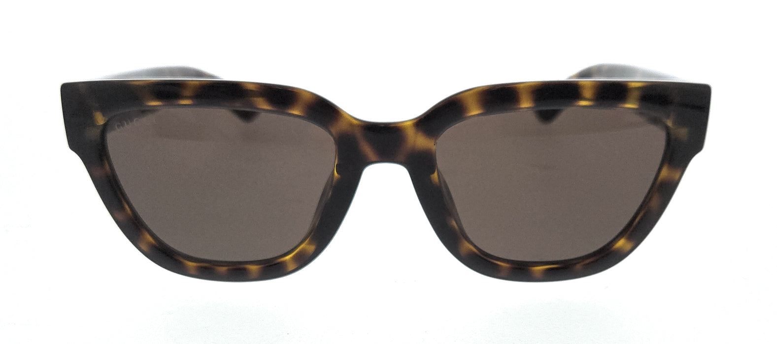 Gucci GG1578S-002 Havana Brown Rectangle Sunglasses