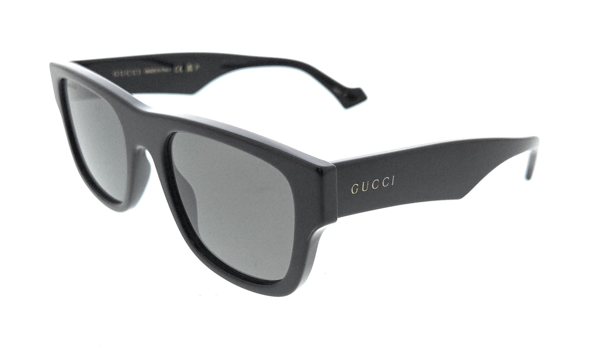 Gucci GG1427S-002 Black Grey Square Sunglasses