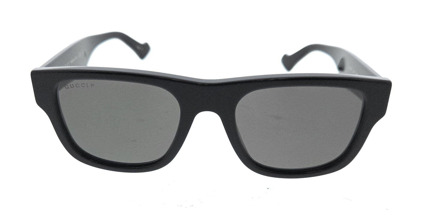 Gucci GG1427S-002 Black Grey Square Sunglasses