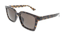 Gucci GG1582SK-002 Havana Brown Rectangular Sunglasses