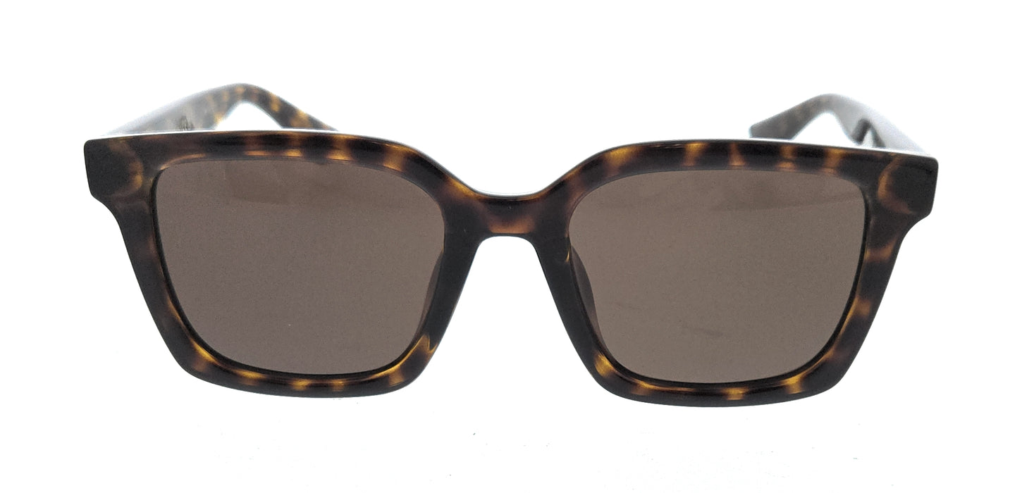 Gucci GG1582SK-002 Havana Brown Rectangular Sunglasses