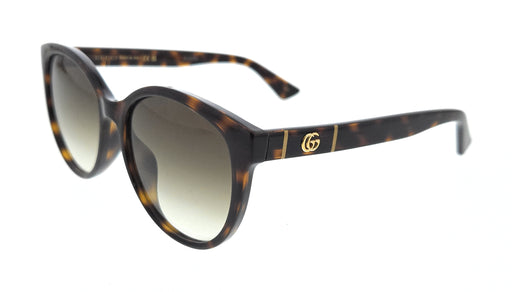 Gucci GG0636SK-002 Havana Brown Round Sunglasses