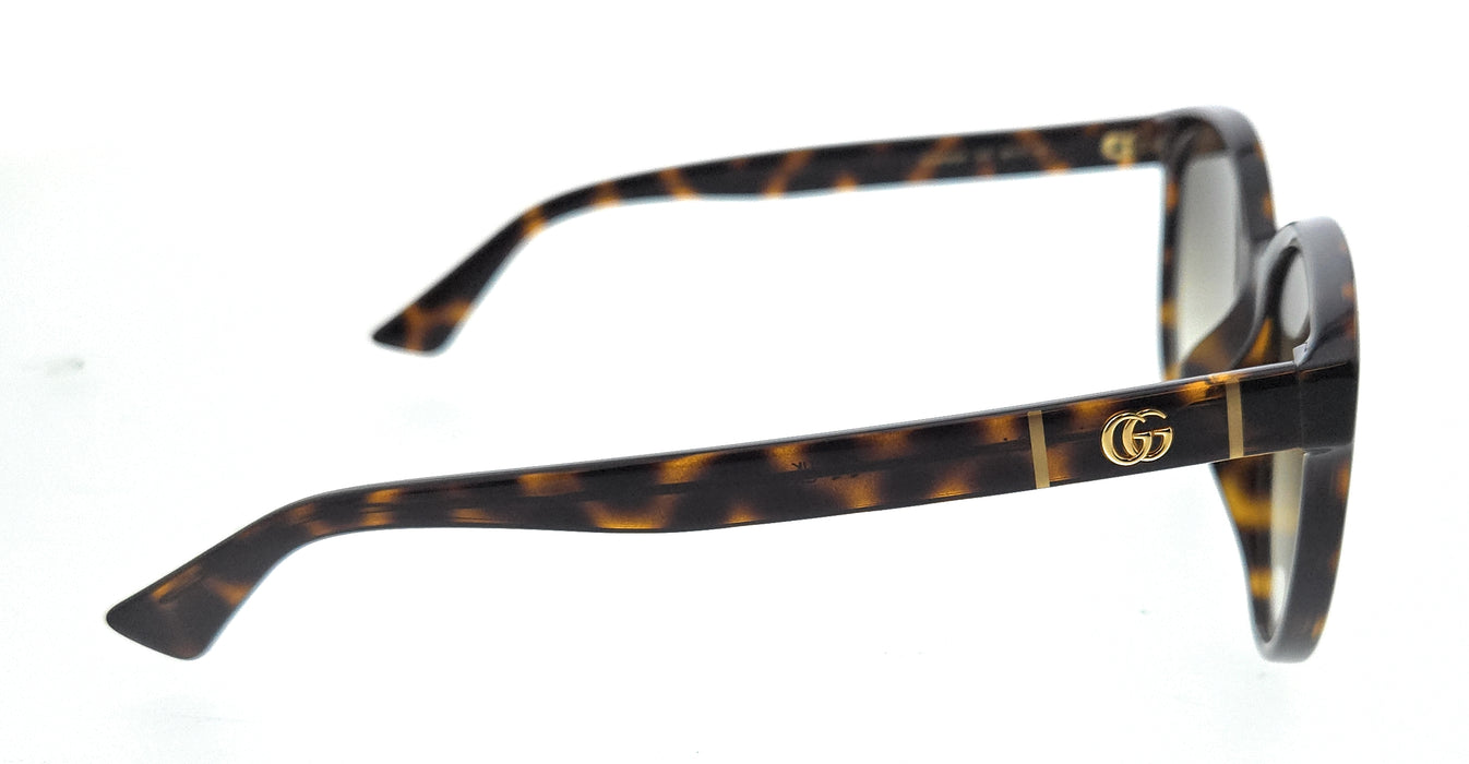 Gucci GG0636SK-002 Havana Brown Round Sunglasses