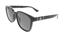 Gucci GG0637SK-001 Black Grey Square Sunglasses