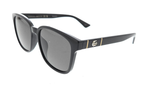 Gucci GG0637SK-001 Black Grey Square Sunglasses