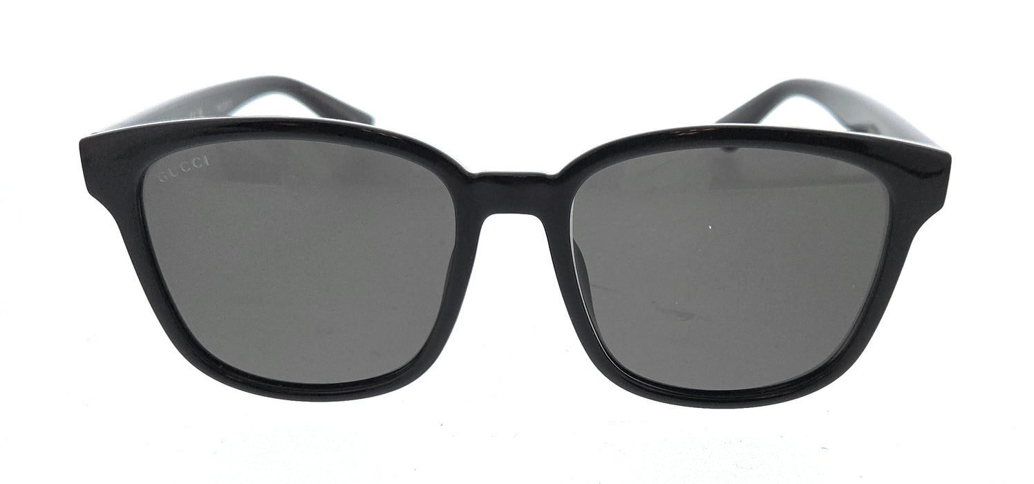 Gucci GG0637SK-001 Black Grey Square Sunglasses