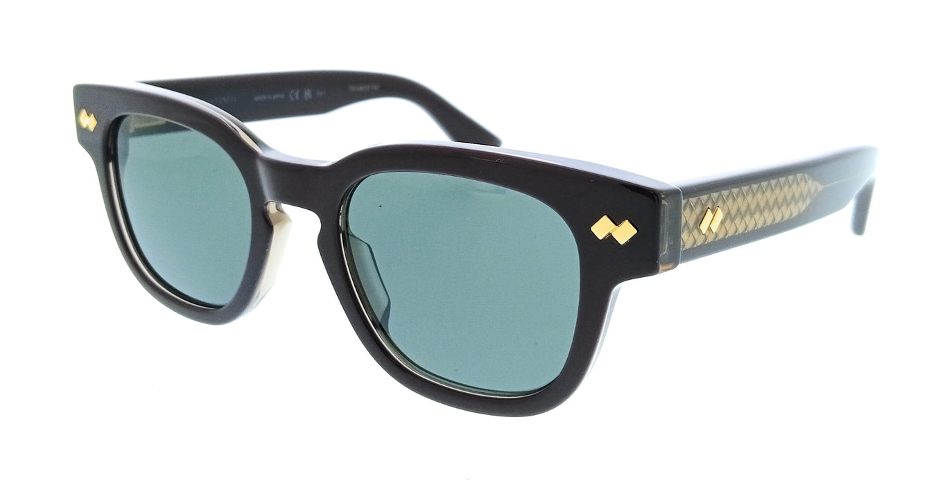 Bottega Veneta BV1441S-004 Square Violet  Unisex Sunglasses