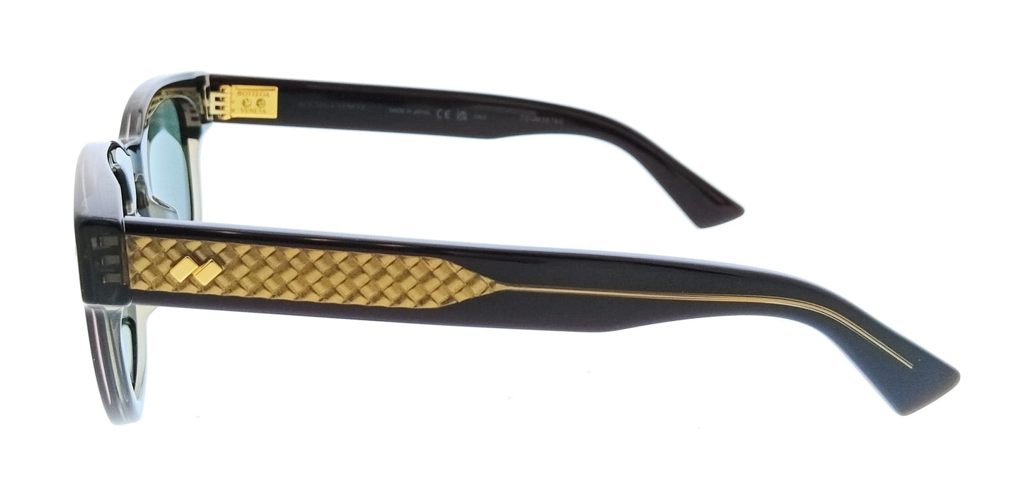 Bottega Veneta BV1441S-004 Square Violet  Unisex Sunglasses
