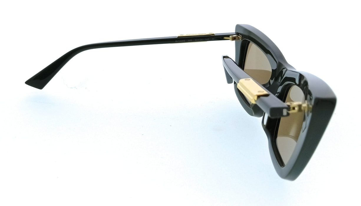 Bottega Veneta BV1446S-005 Cat-Eye Green  Womens Sunglasses