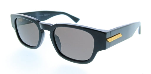 Bottega Veneta BV1460S-001 Black Square Oversized Mens Sunglasses