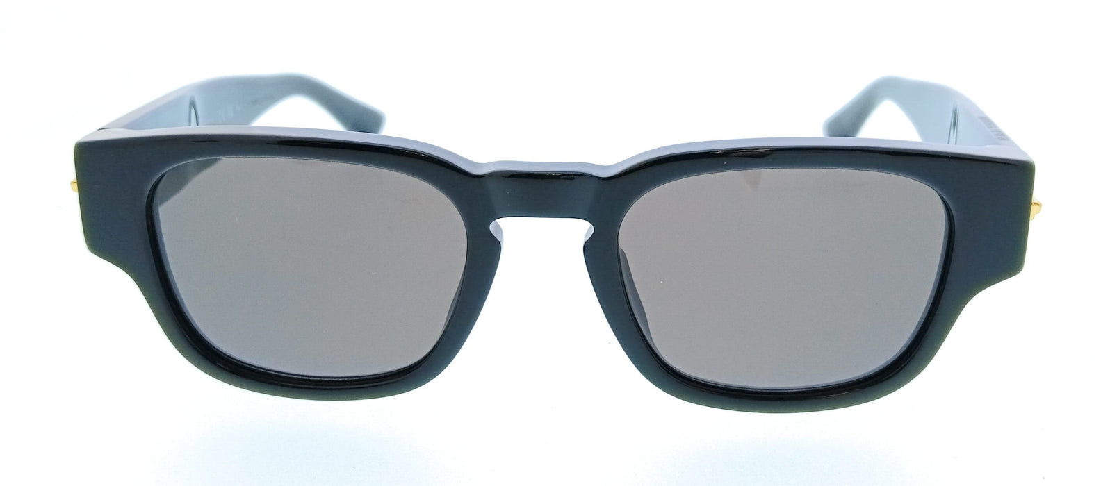 Bottega Veneta BV1460S-001 Black Square Oversized Mens Sunglasses