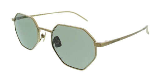 Bottega Veneta BV1471S-003 Bronze Geometric Slim Metal Unisex Sunglasses