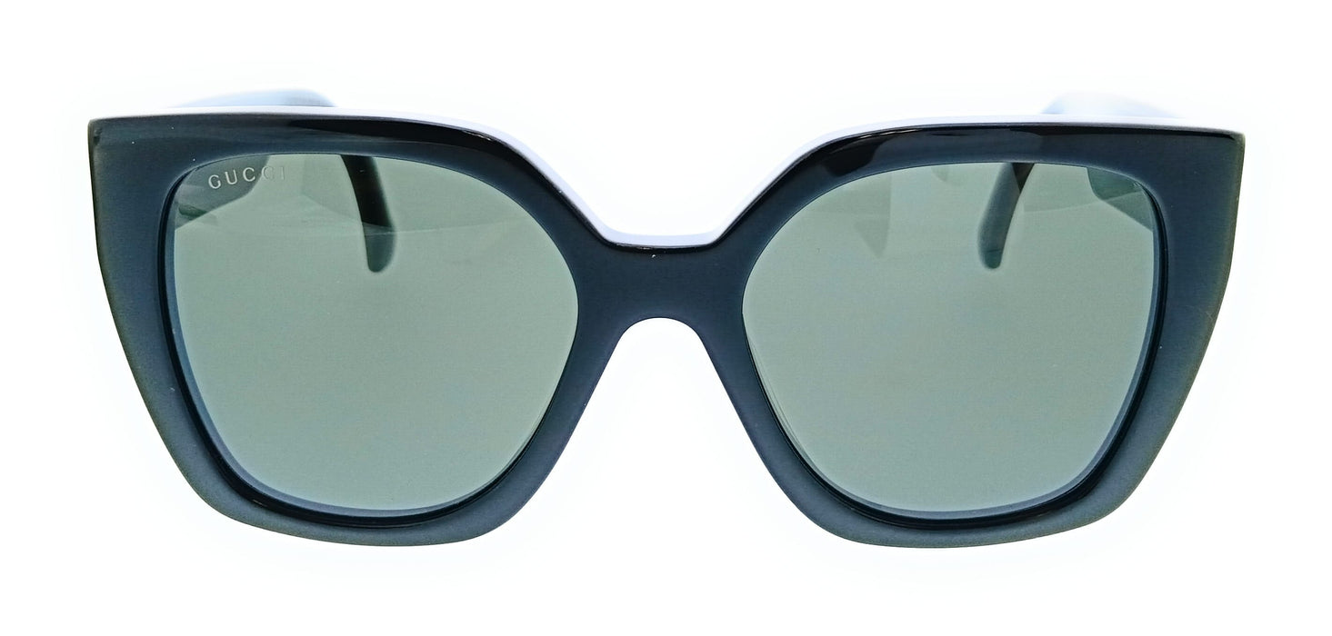 Gucci GG1300S-001 Black Oversized Cat Eye Womens Sunglasses
