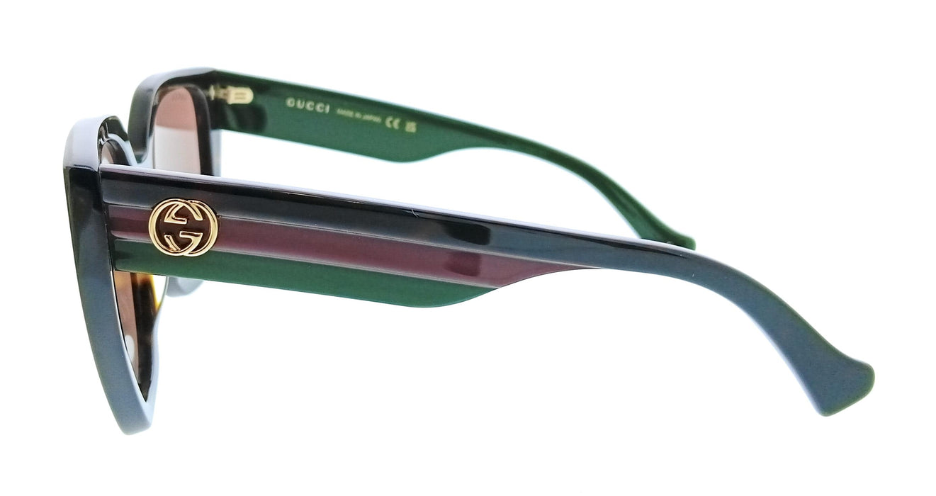 Gucci GG1300S-002 Tortoise Oversized Cat Eye Womens Sunglasses