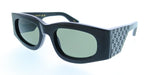Gucci GG1664S-005 Black Square Oversized Womens Sunglasses