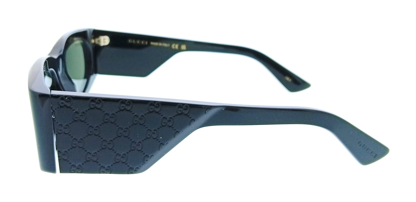 Gucci GG1664S-005 Black Square Oversized Womens Sunglasses