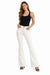 Roberto Cavalli White Flare Denim Jeans-IT 48