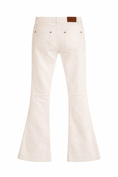 Roberto Cavalli White Flare Denim Jeans