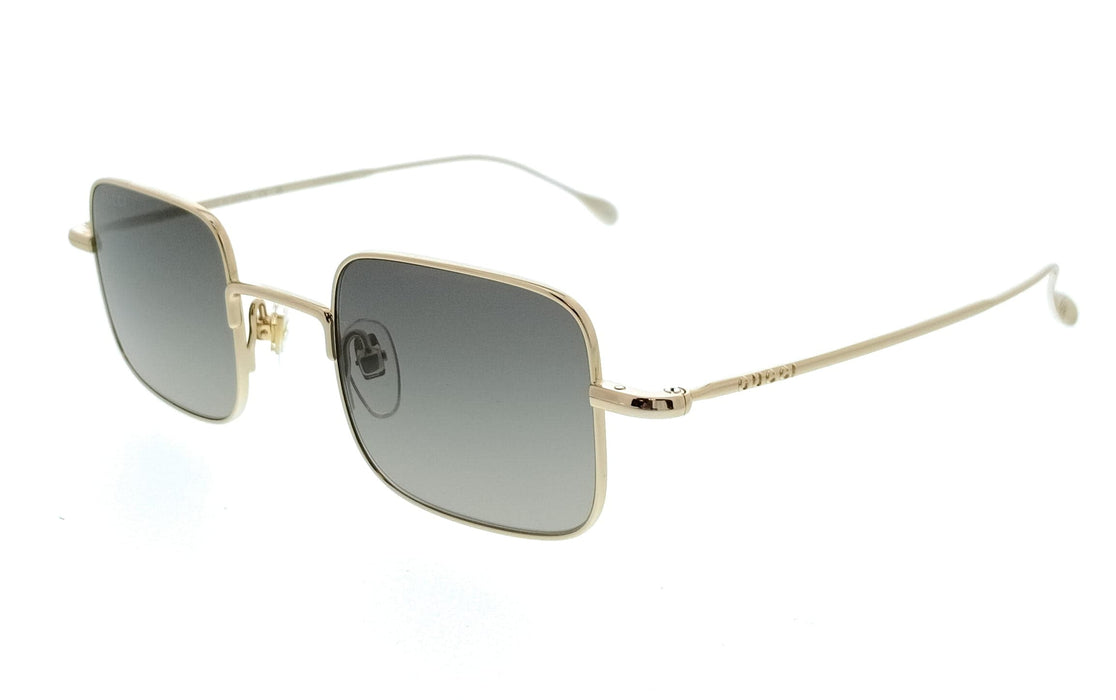 Gucci GG1813S-008 Gold Square Sunglasses Gradient Lens Unisex Sunglasses