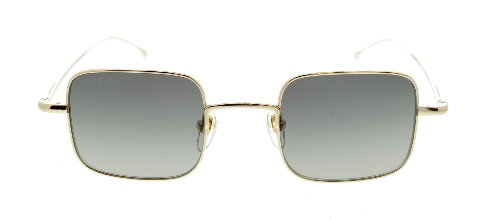 Gucci GG1813S-008 Gold Square Sunglasses Gradient Lens Unisex Sunglasses