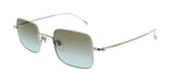 Gucci GG1813S-010 Silver Rectangle Gradient Lens Unisex Sunglasses