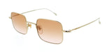 Gucci GG1813S-011 Gold Square Orange Gradient Unisex Sunglasses