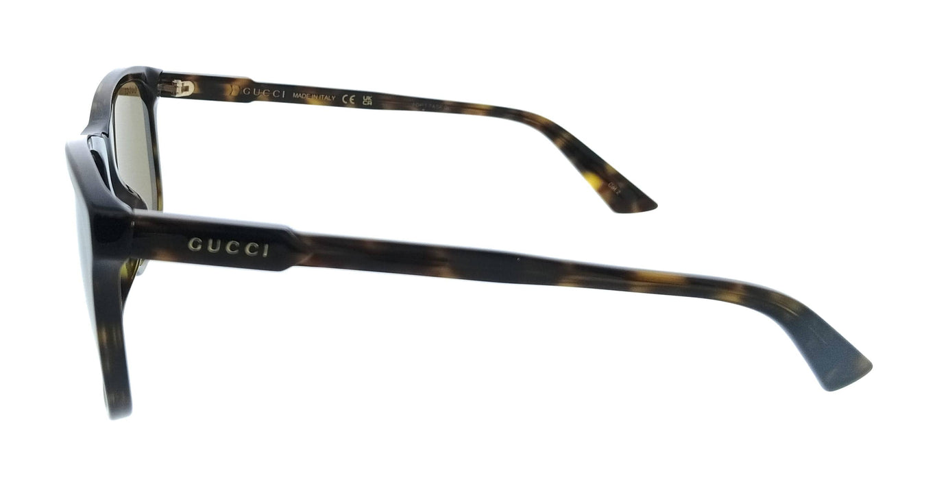 Gucci GG1819S-002 Tortoise Square Modern Mens Sunglasses