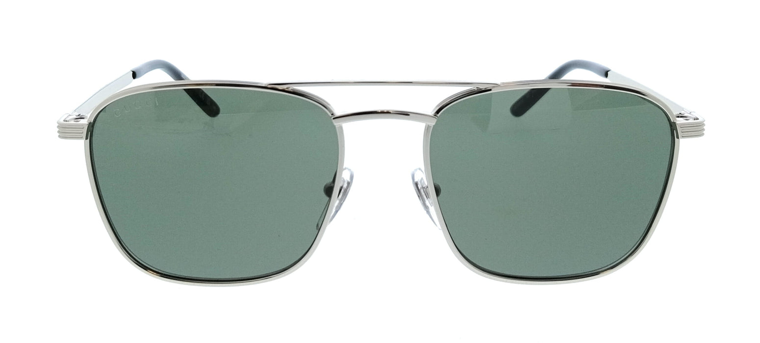 Gucci GG1881S-001 Silver Aviator Men’s Sunglasses