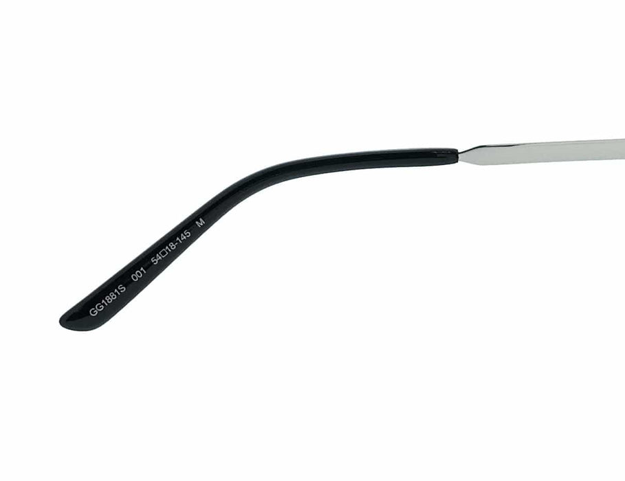 Gucci GG1881S-001 Silver Aviator Men’s Sunglasses