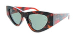 Gucci GG2019S-002 Havana Cat Eye Women’s Sunglasses