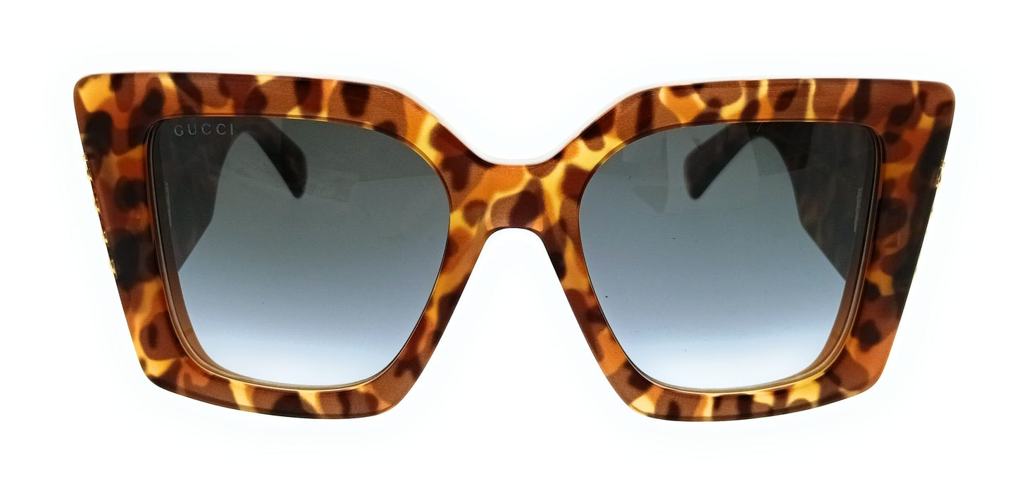 Gucci GG2039S-004 Havana Square Women’s Sunglasses