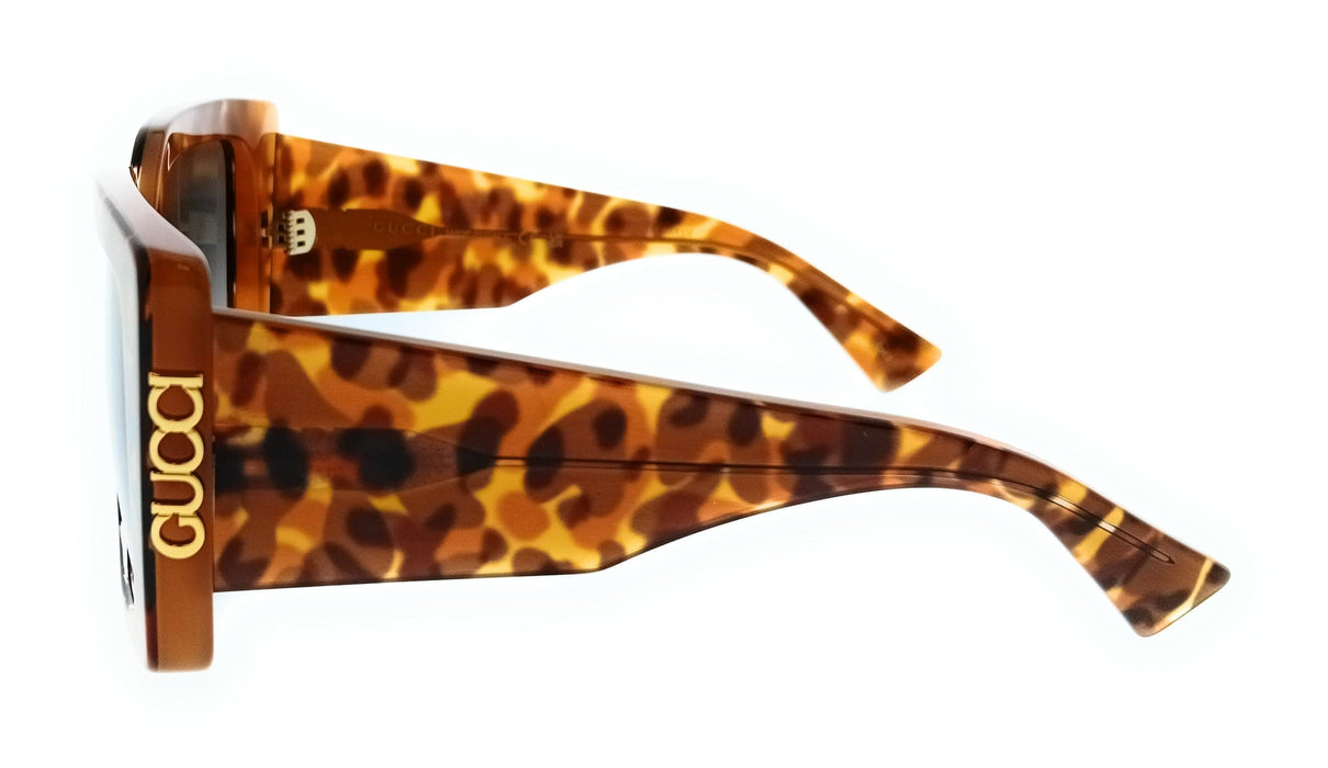 Gucci GG2039S-004 Havana Square Women’s Sunglasses