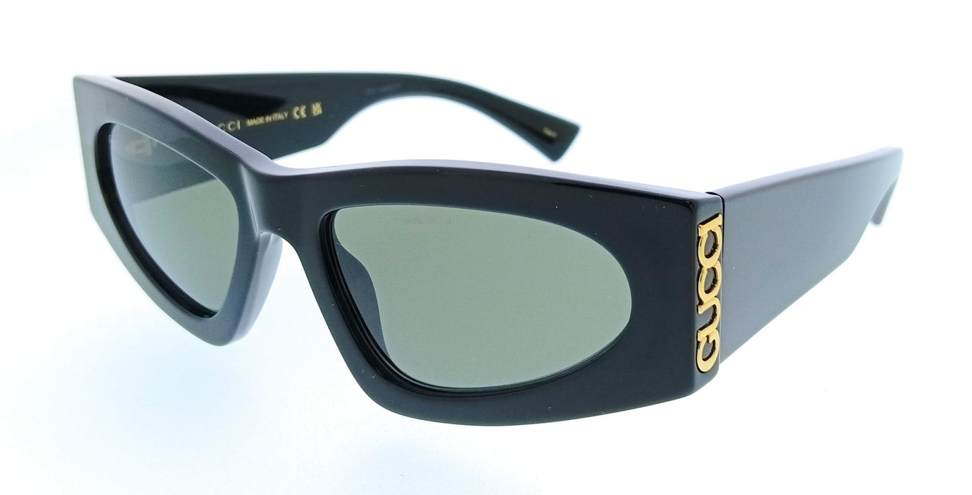 Gucci GG2040S-001 Black Oval Women’s Sunglasses