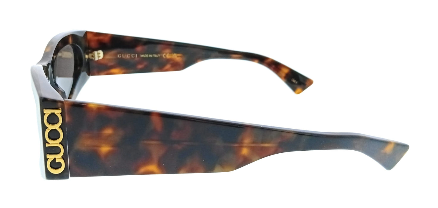 Gucci GG2040S-003 Black Havana Oval Women’s Sunglasses