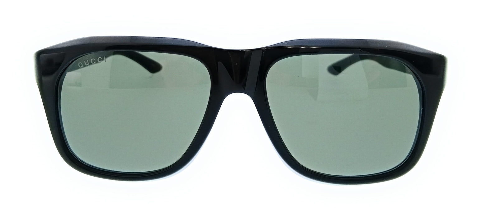 Gucci GG2077S-001 Black Square Men’s Sunglasses