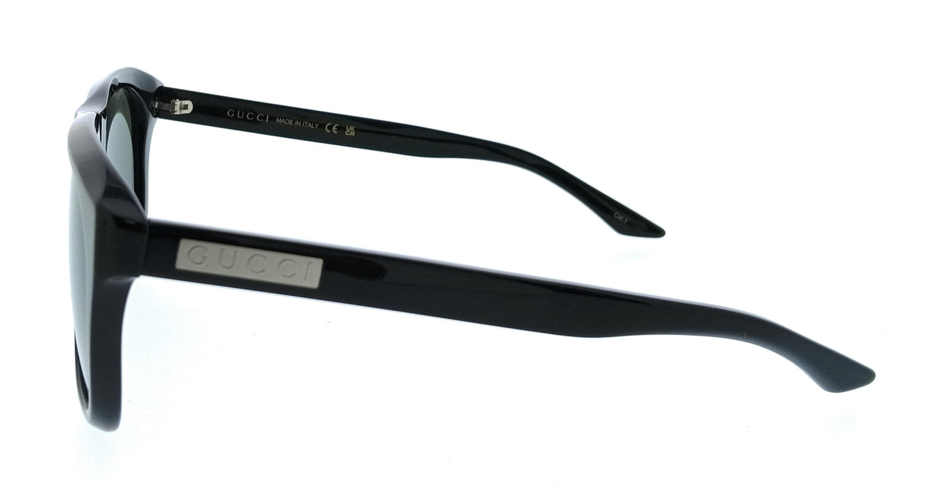 Gucci GG2077S-001 Black Square Men’s Sunglasses