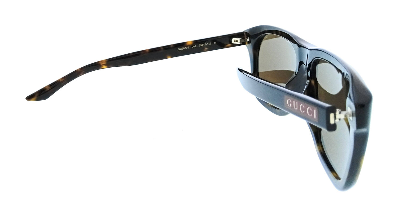 Gucci GG2077S-002 Havana Square Men’s Sunglasses